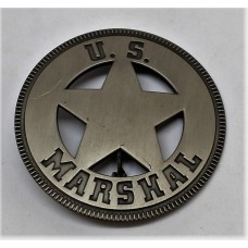 US Marshal Badge (round)